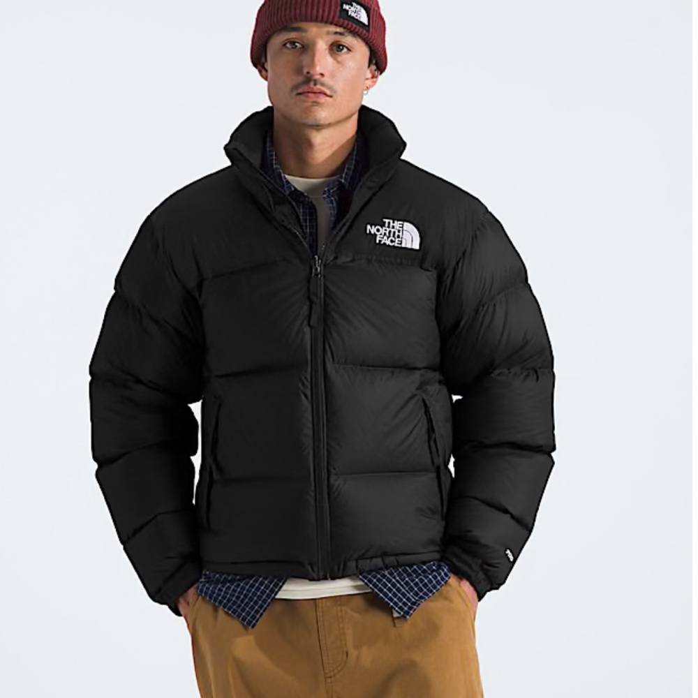 The North Face Puffer Black Jacket Size L/G